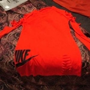 Red Nike Dress 2xl